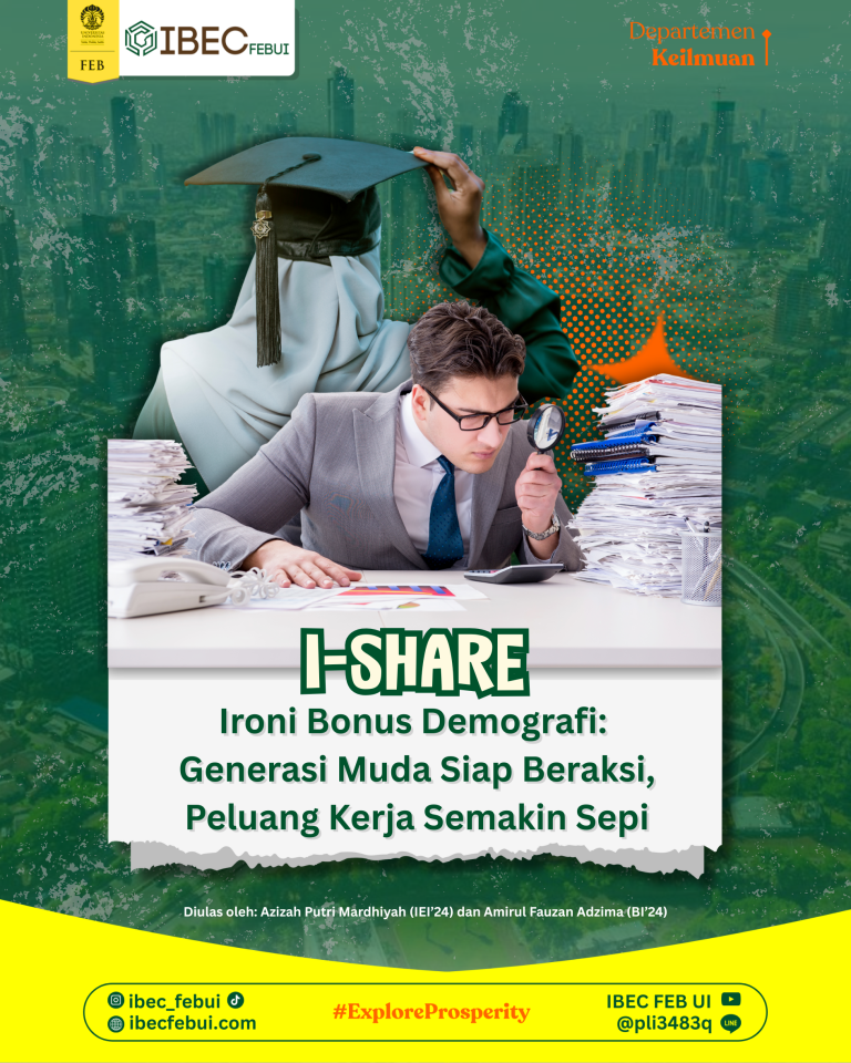 Ironi Bonus Demografi: Generasi Muda Siap Beraksi, Peluang Kerja Semakin Sepi