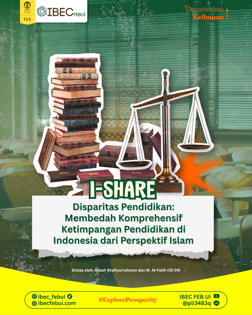 Disparitas Pendidikan: Membedah Komprehensif Ketimpangan Pendidikan yang terjadi di Indonesia dari Perspektif Islam